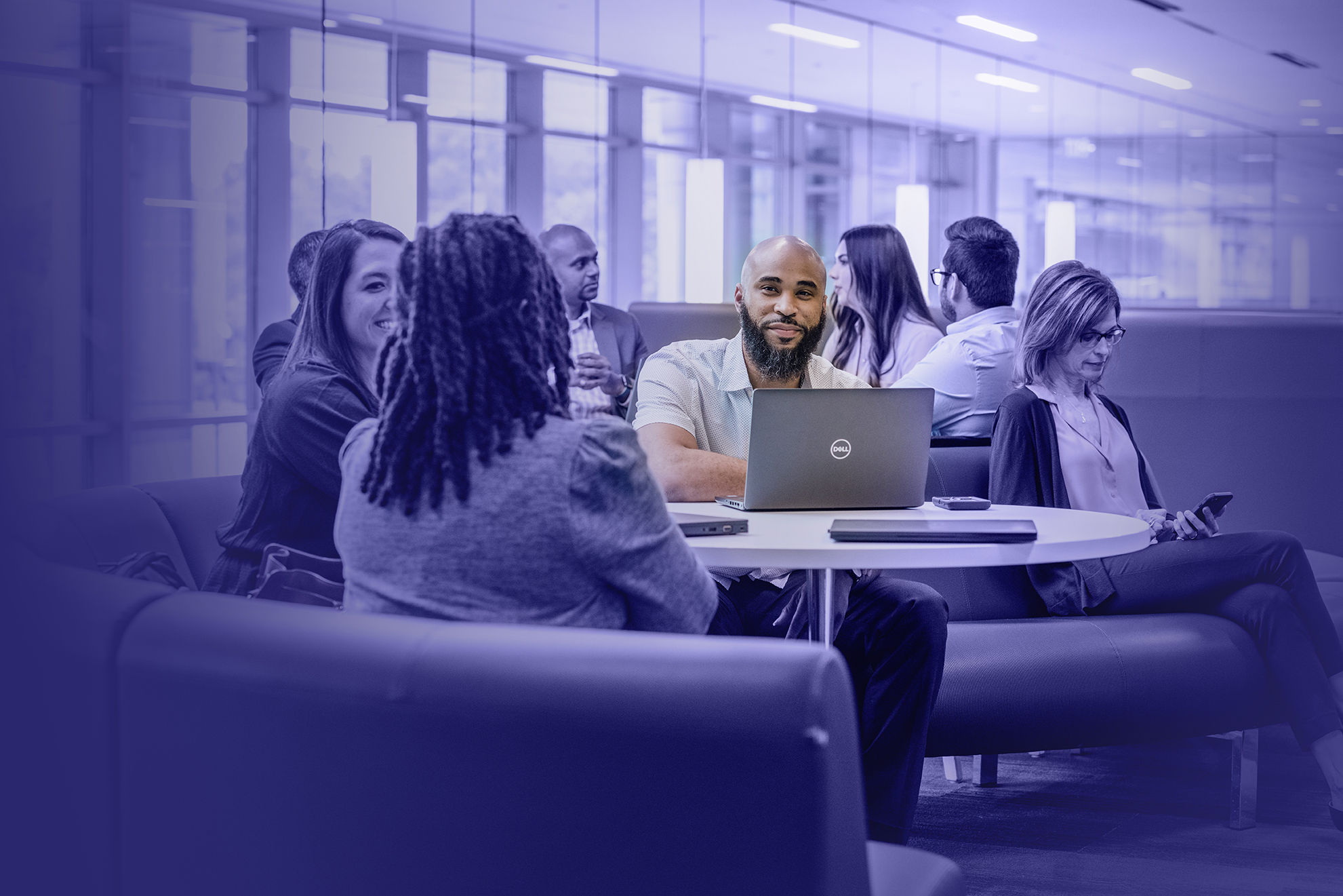 Working at Viatris: Co-workers in a meeting